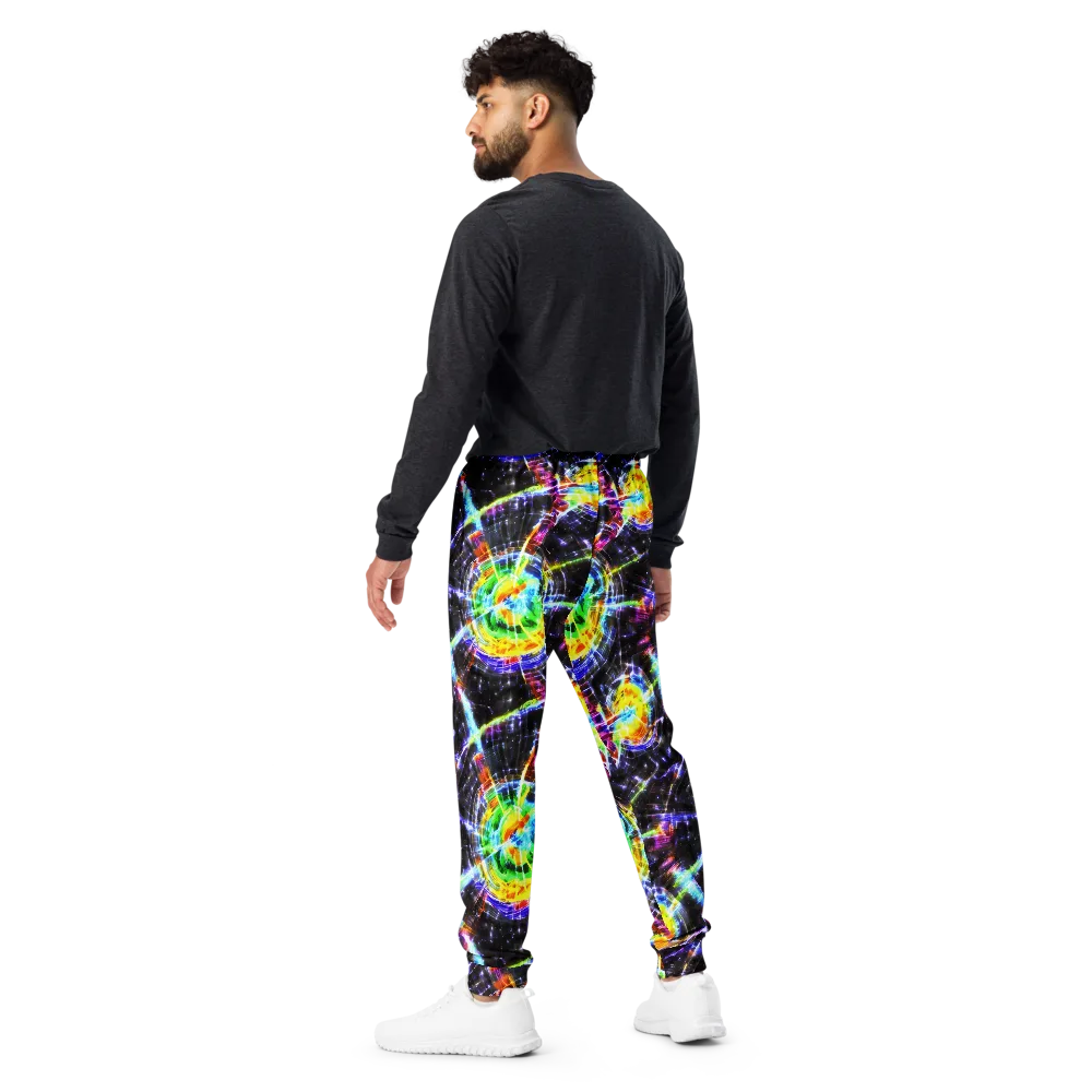 Hirschl's Vortex on Men's Joggers — Back