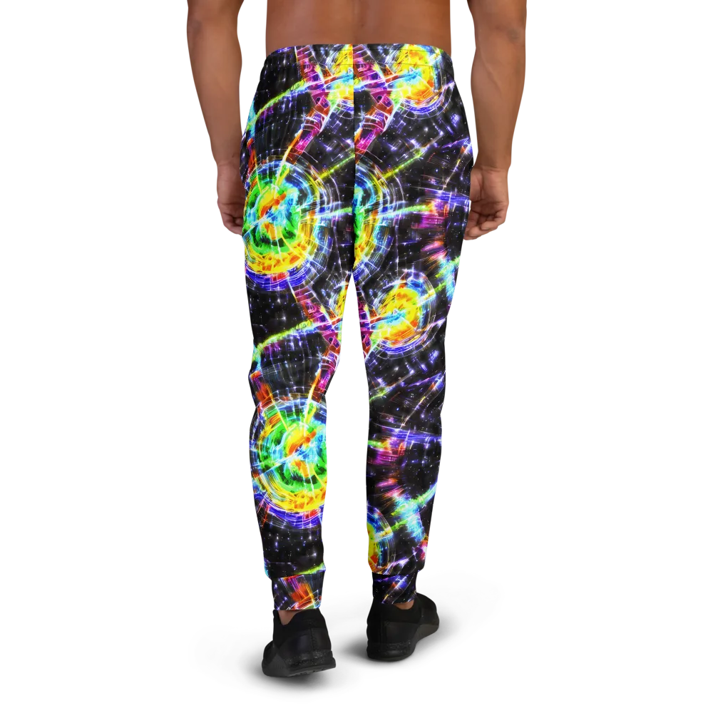 Hirschl's Vortex on Men's Joggers — Back