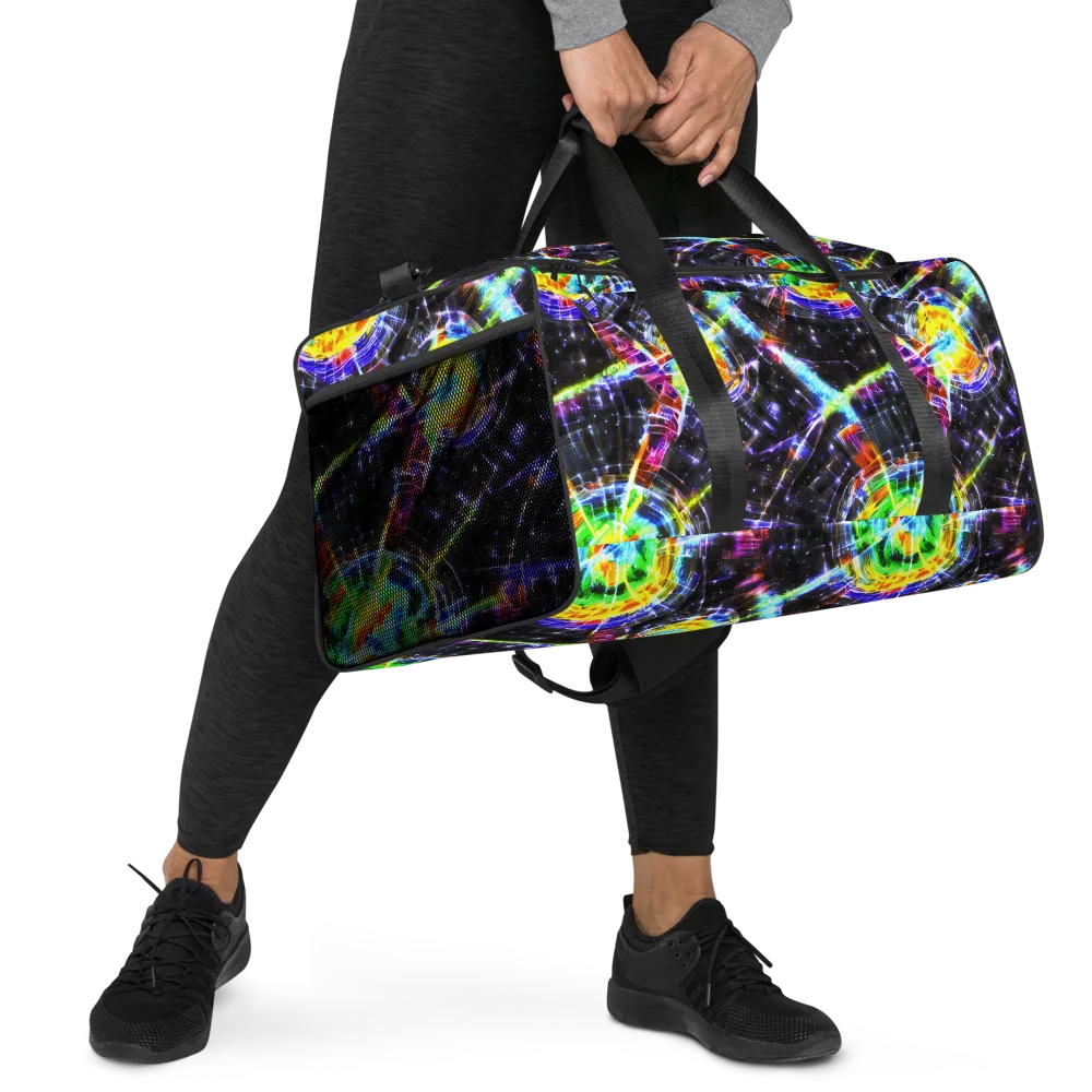 Hirschl's Vortex on Duffle Bag — Right Front