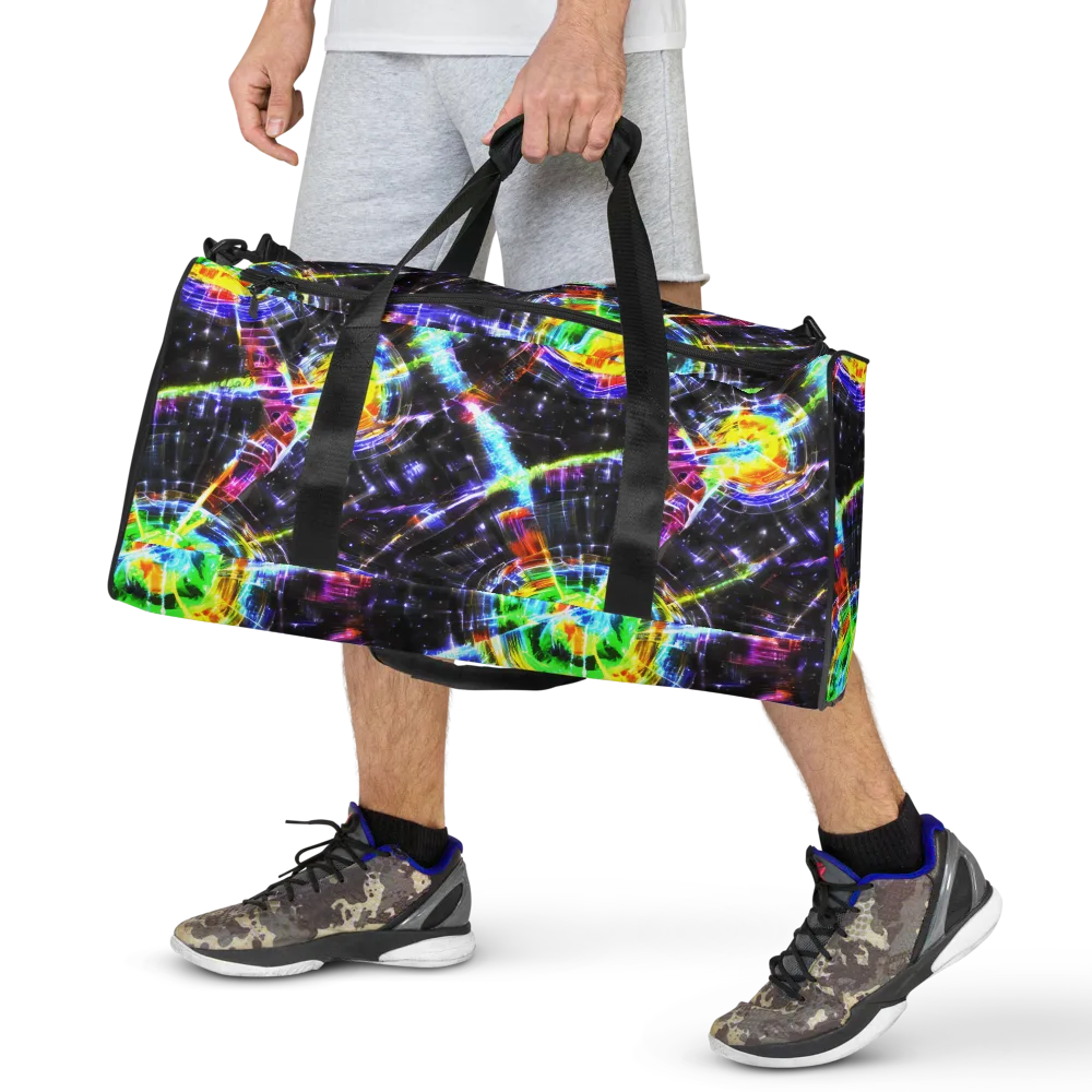 Hirschl's Vortex on Duffle Bag — Front