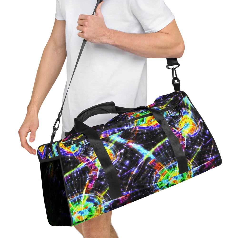 Hirschl's Vortex on Duffle Bag — Right Front