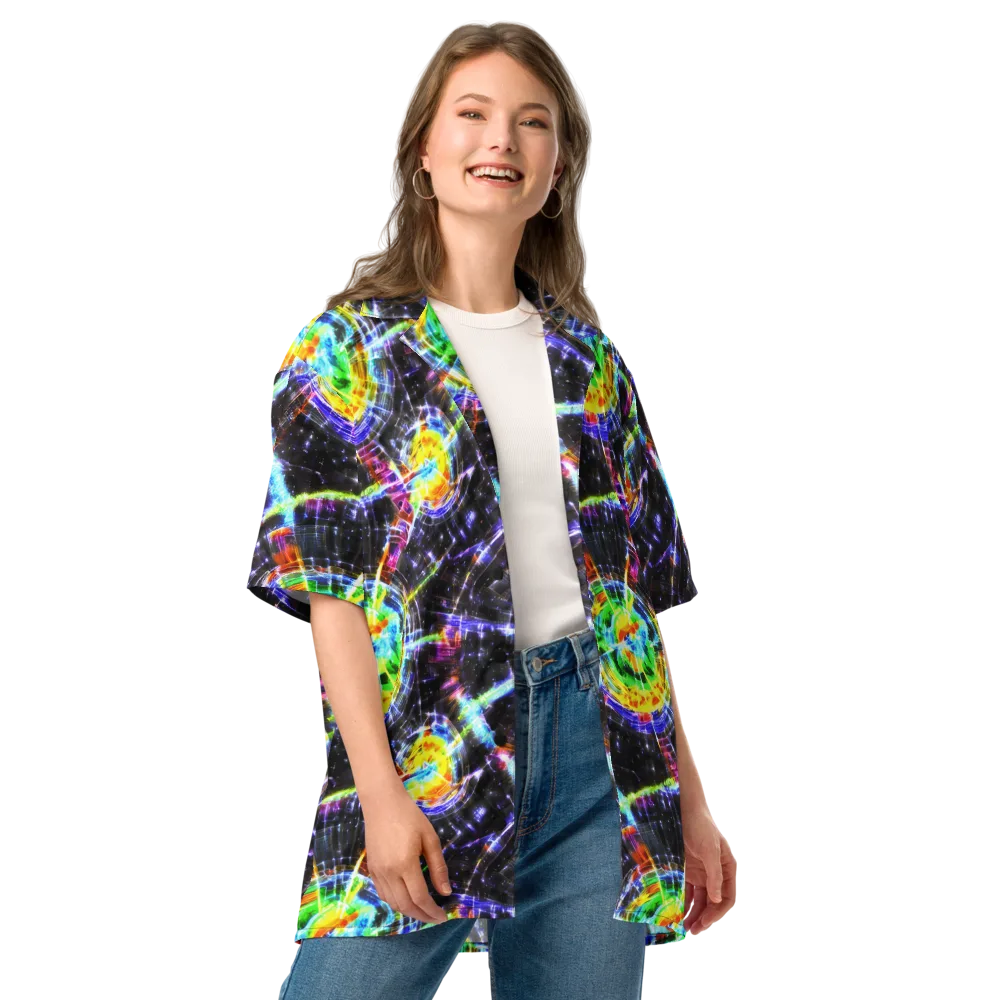 Hirschl's Vortex on Button Shirt — Front