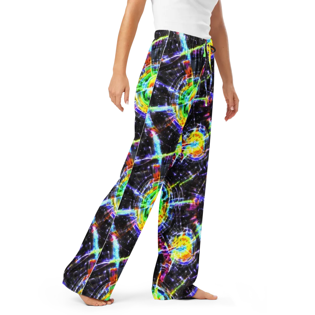 Hirschl's Vortex on Women's Pajama Pants — Right Front