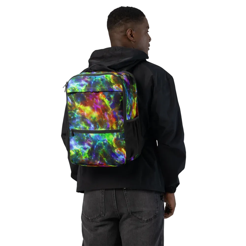 Neer Nebula on Utility Backpack — Back
