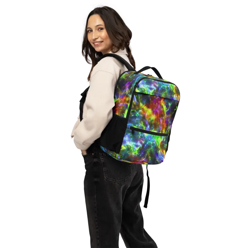 Neer Nebula on Utility Backpack — Back