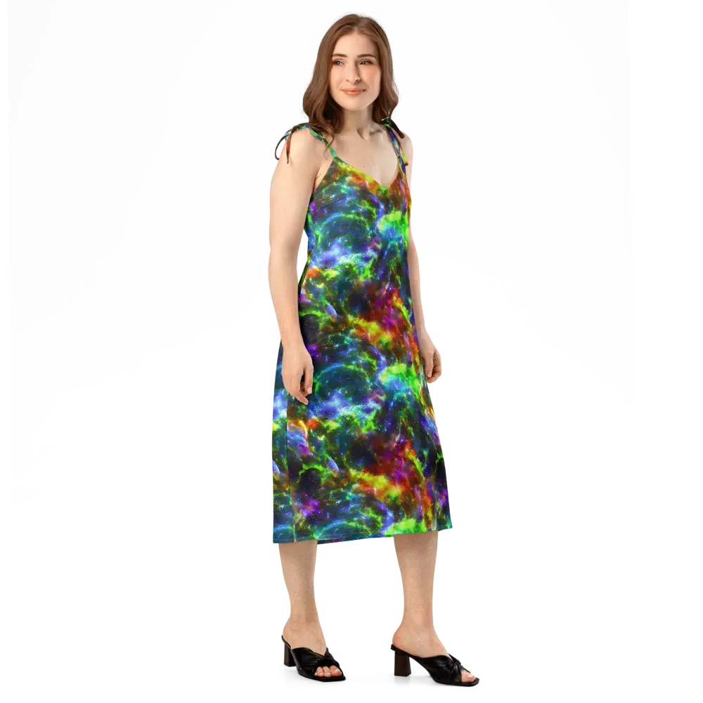 Neer Nebula on Slip Dress — Right Front