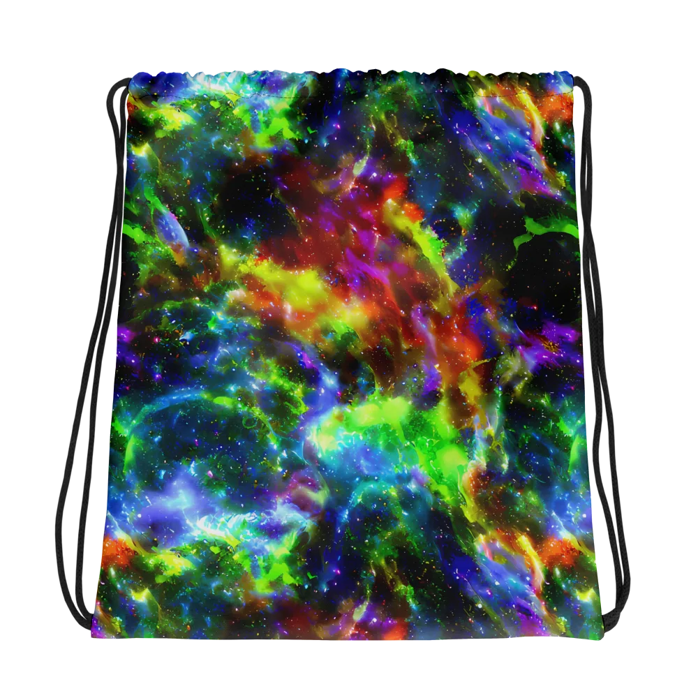 Neer Nebula on Drawstring Bag — Photo