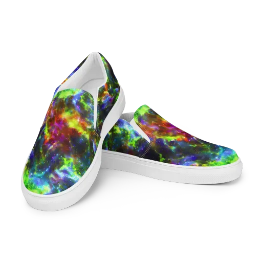 Neer Nebula on a Women's Slip-On Canvas Shoes