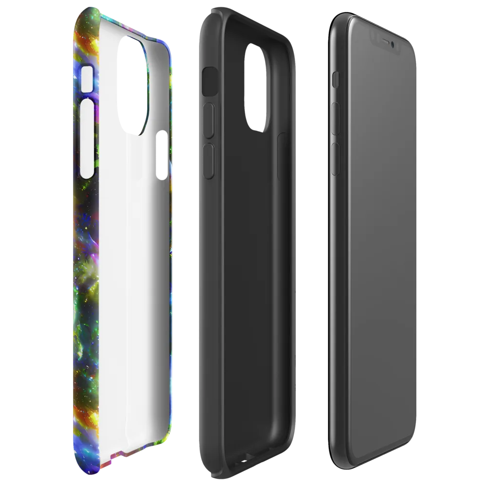 Neer Nebula on Tough Case for iPhone® — Right