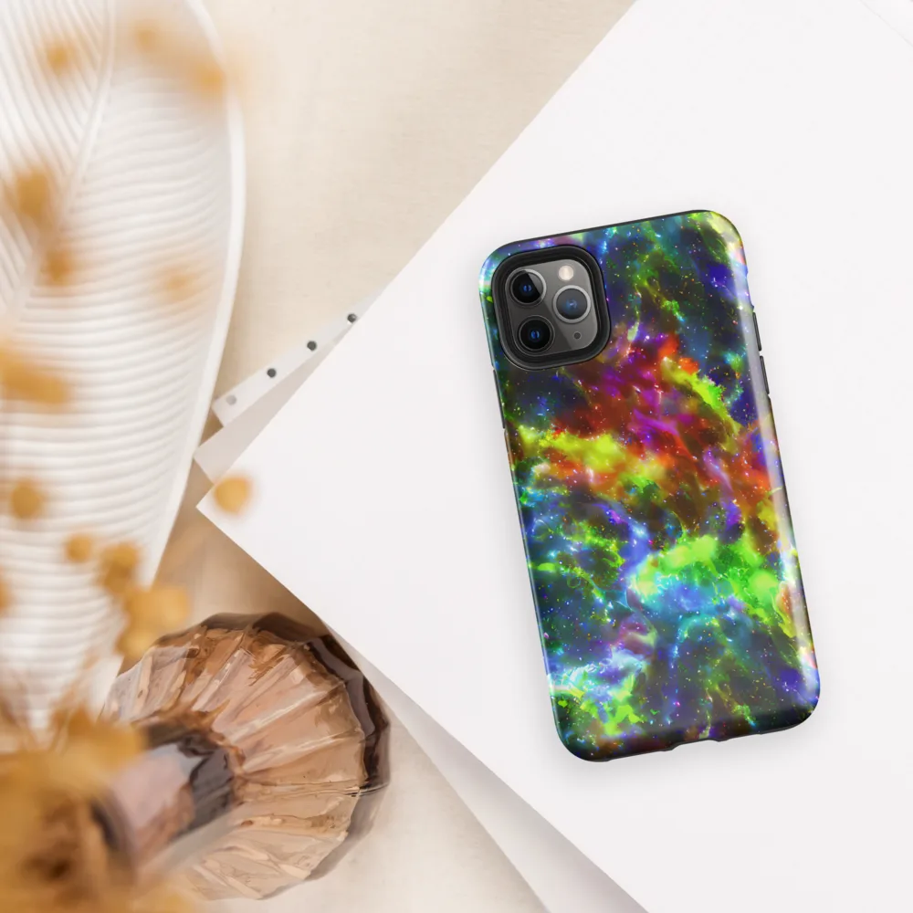 Neer Nebula on Tough Case for iPhone® — Front