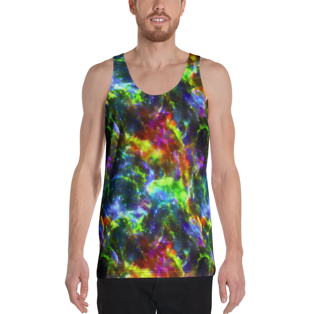 Neer Nebula on Men's Tank Top — Front