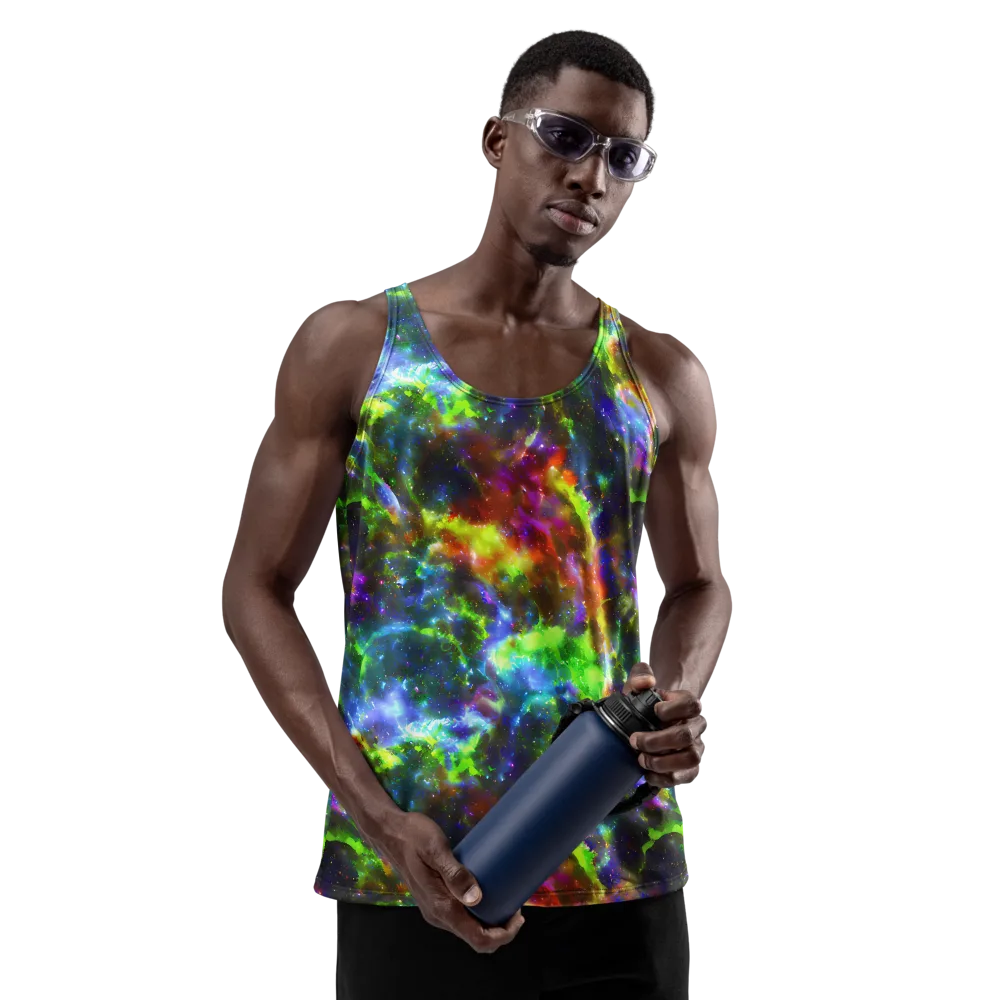 Neer Nebula on Men's Tank Top — Front