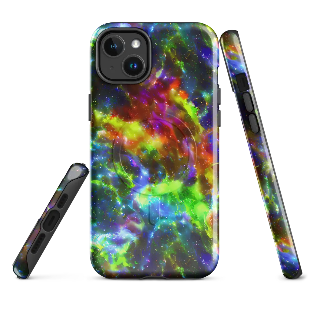 Neer Nebula on MagSafe Tough Case for iPhone® — Front