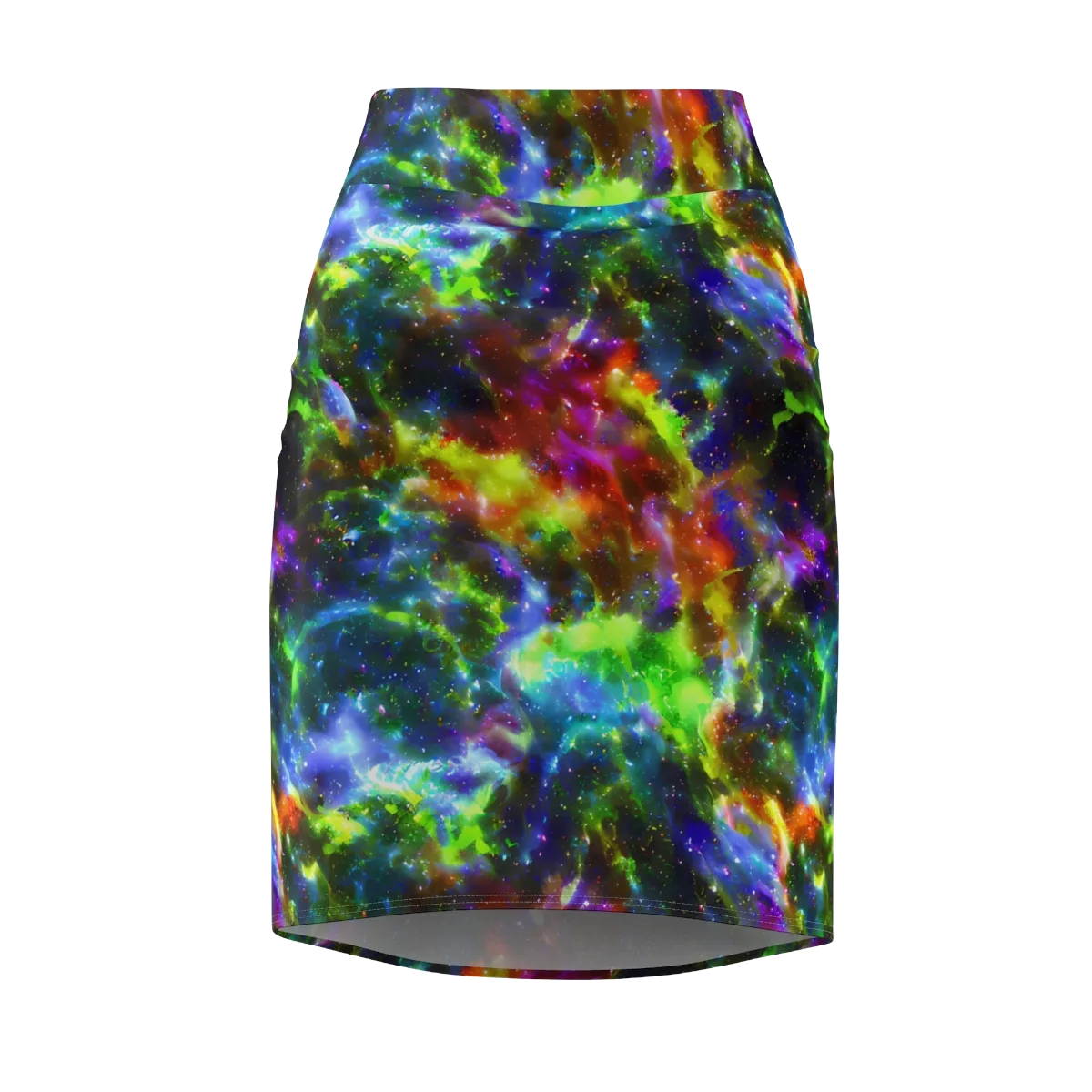 Neer Nebula on Pencil Skirt — Front