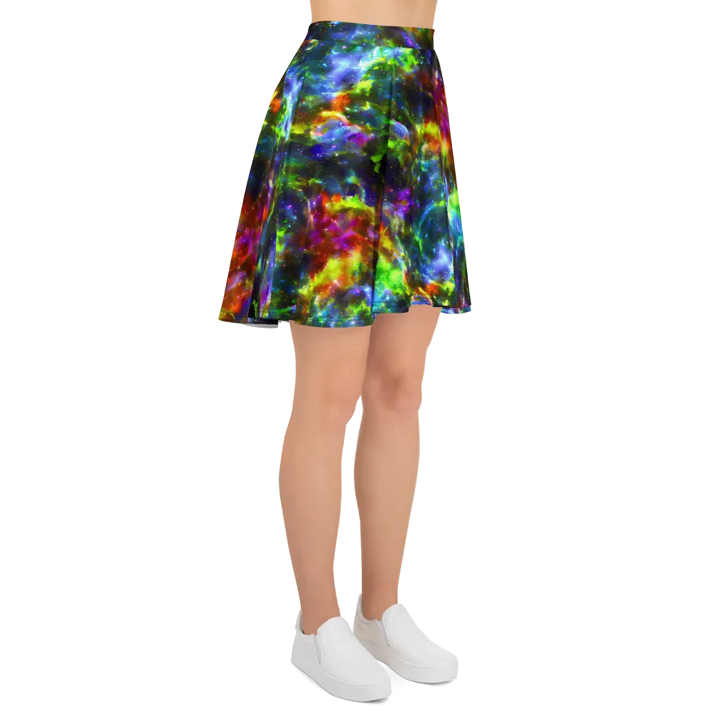 Neer Nebula on Skater Skirt — Right
