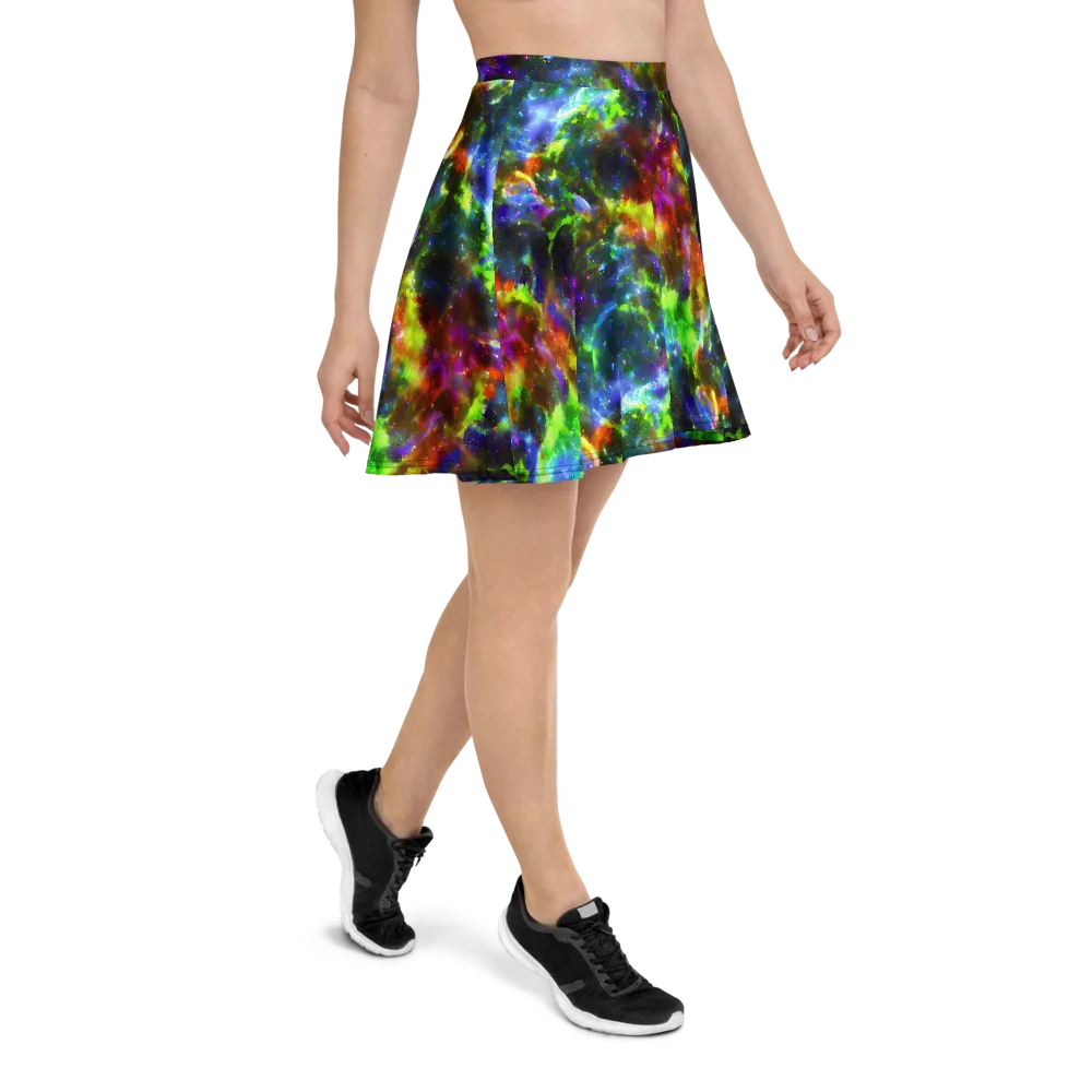Neer Nebula on Skater Skirt — Right