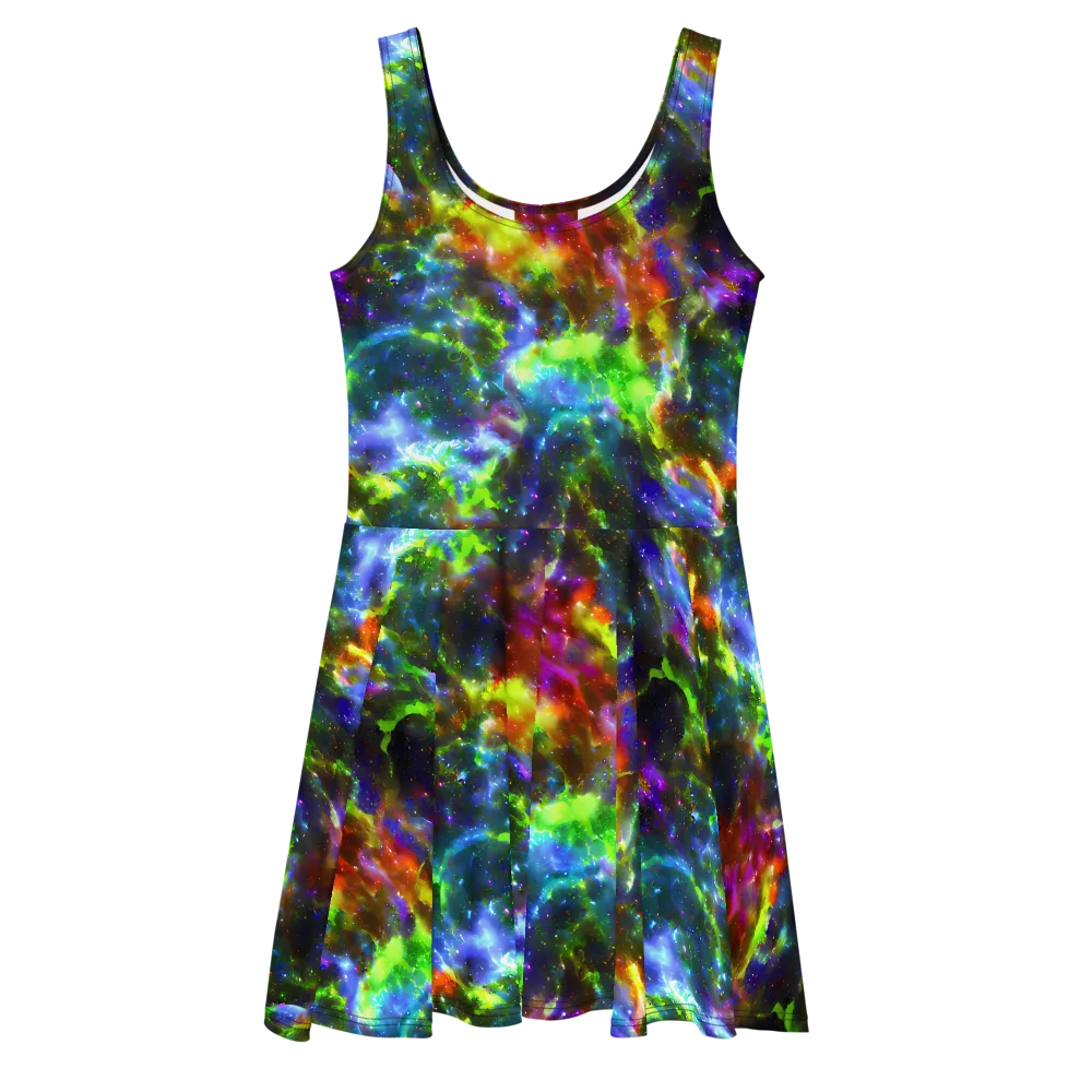 Neer Nebula on Skater Dress — Front
