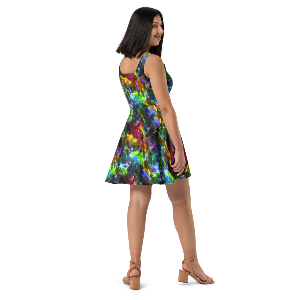 Neer Nebula on Skater Dress — Right