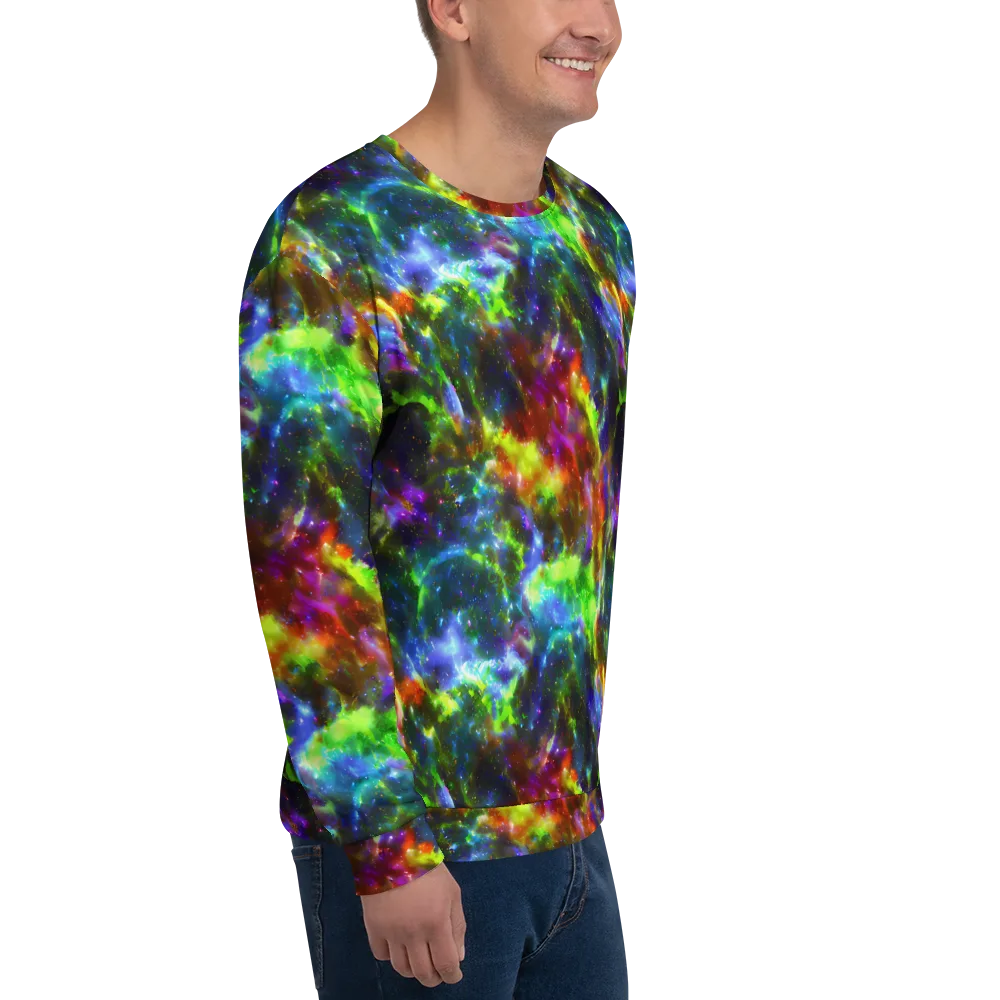 Neer Nebula on Sweatshirt — Right Front