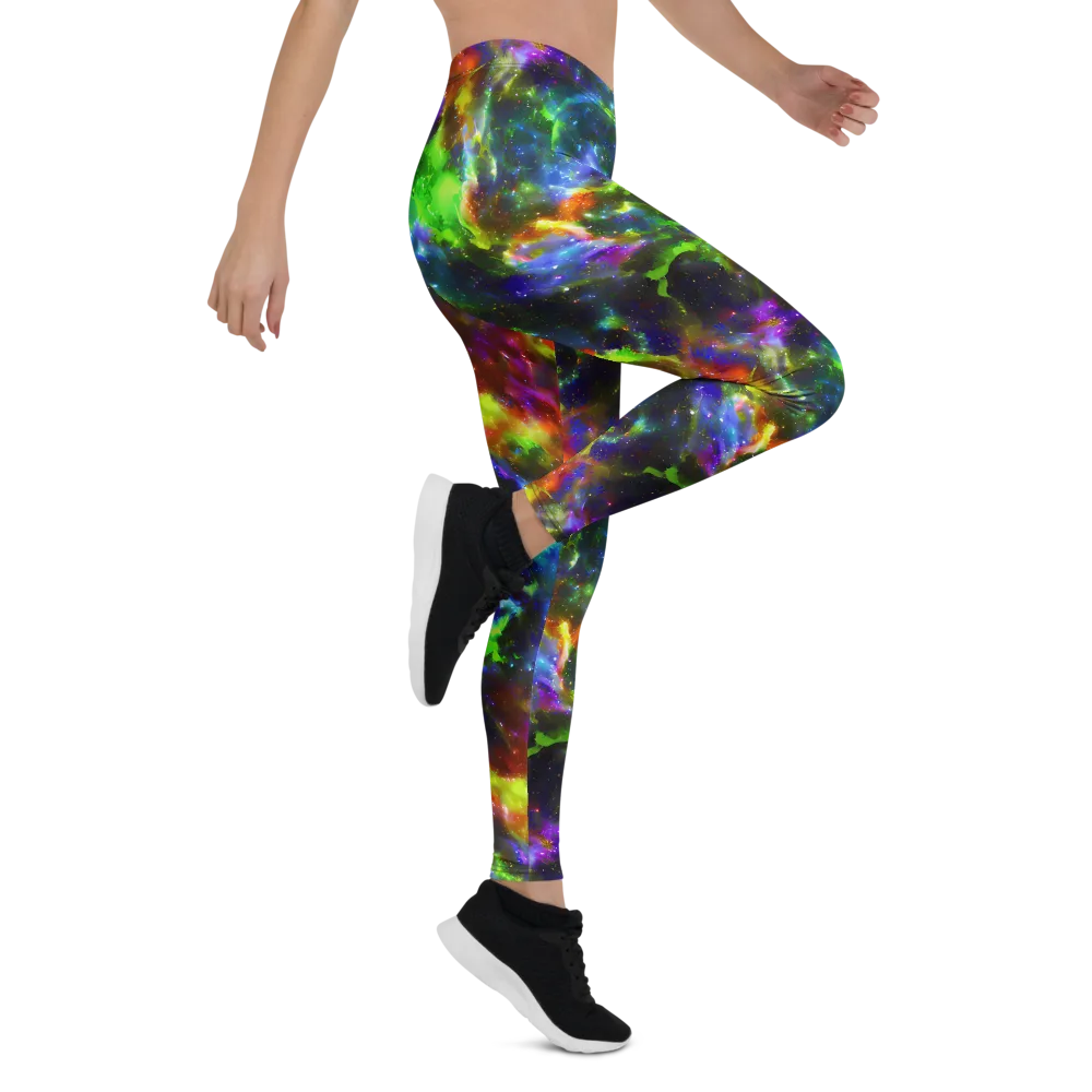 Neer Nebula on Leggings — Right