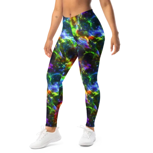 Neer Nebula on a Leggings