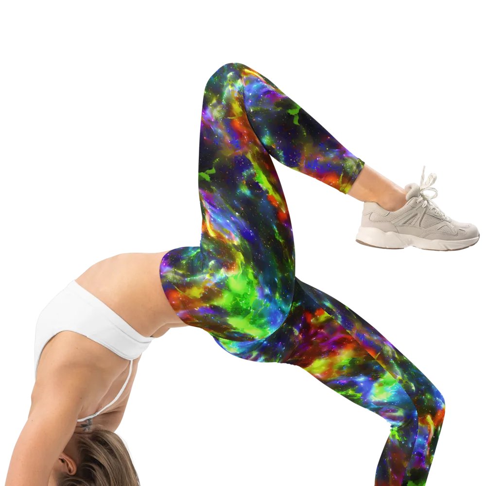 Neer Nebula on Leggings — Right