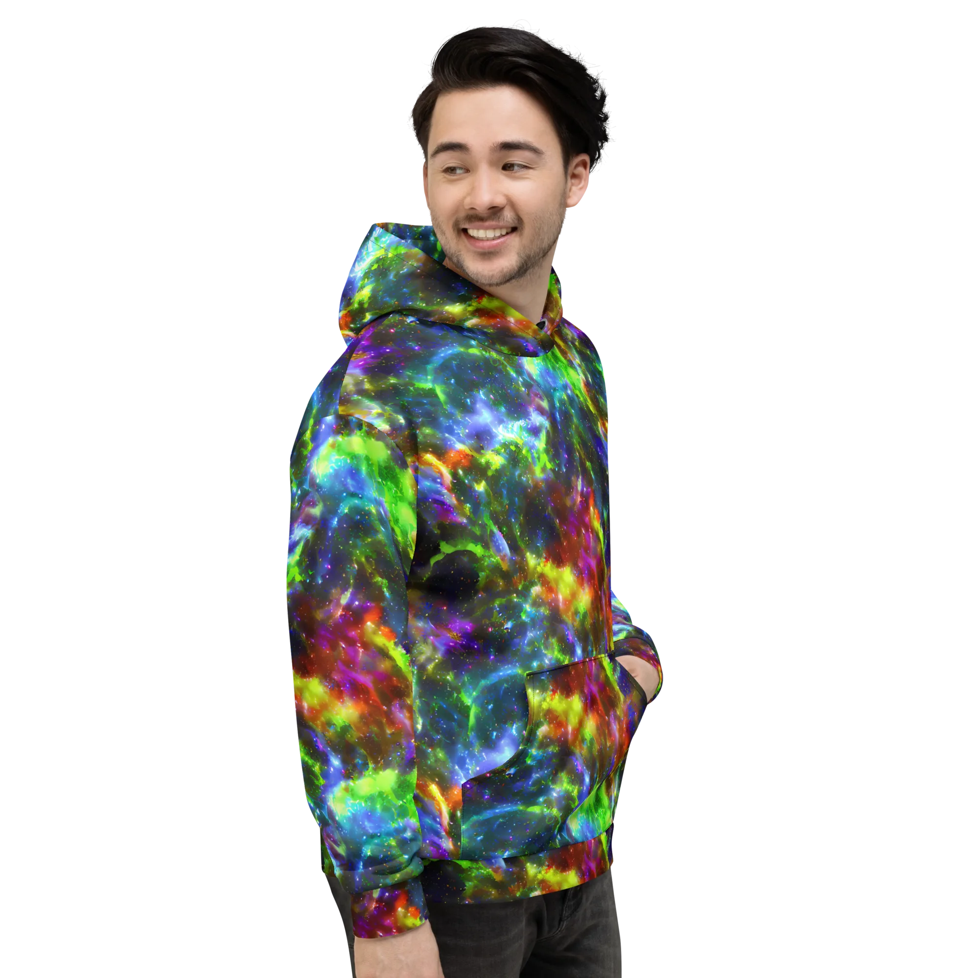 Neer Nebula on Hoodie — Right
