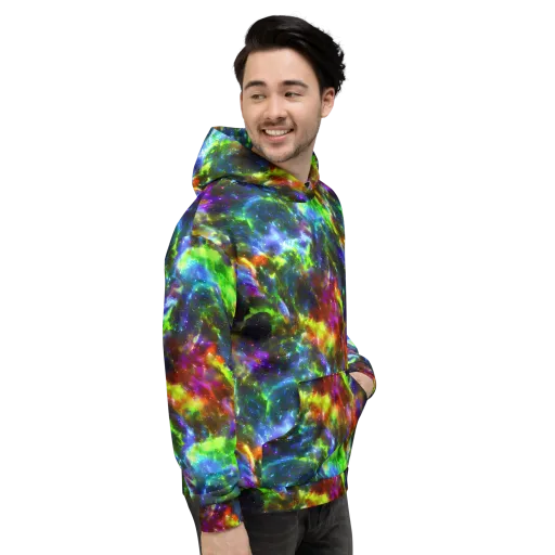 Neer Nebula on a Hoodie