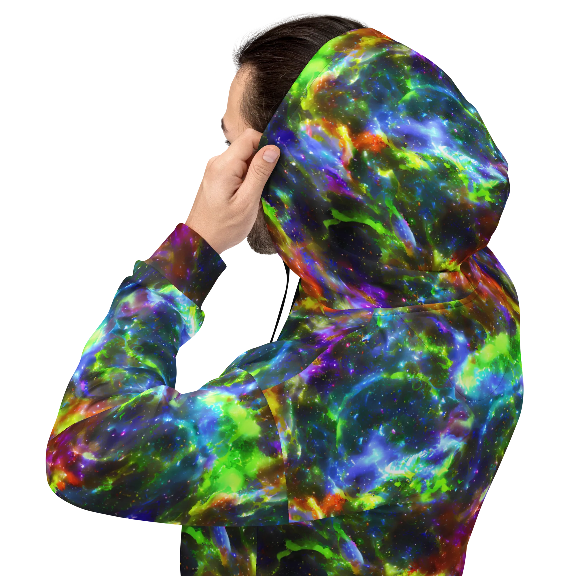 Neer Nebula on Hoodie — Back
