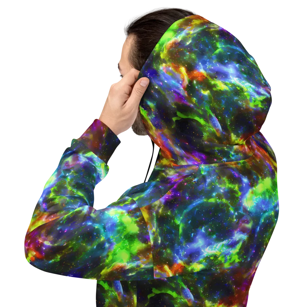 Neer Nebula on Hoodie — Back