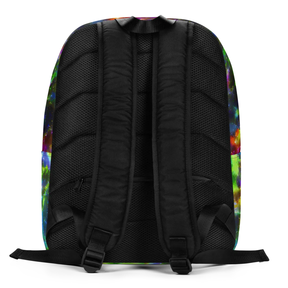 Neer Nebula on Minimalist Backpack — Back