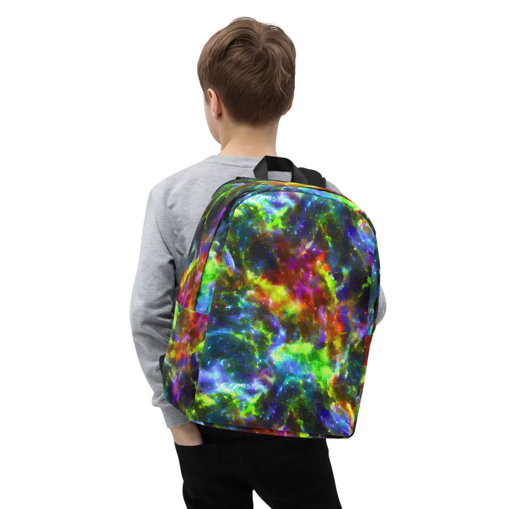 Neer Nebula on Minimalist Backpack — Zoomed-in