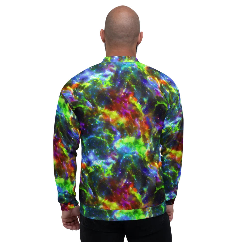 Neer Nebula on Bomber Jacket — Back