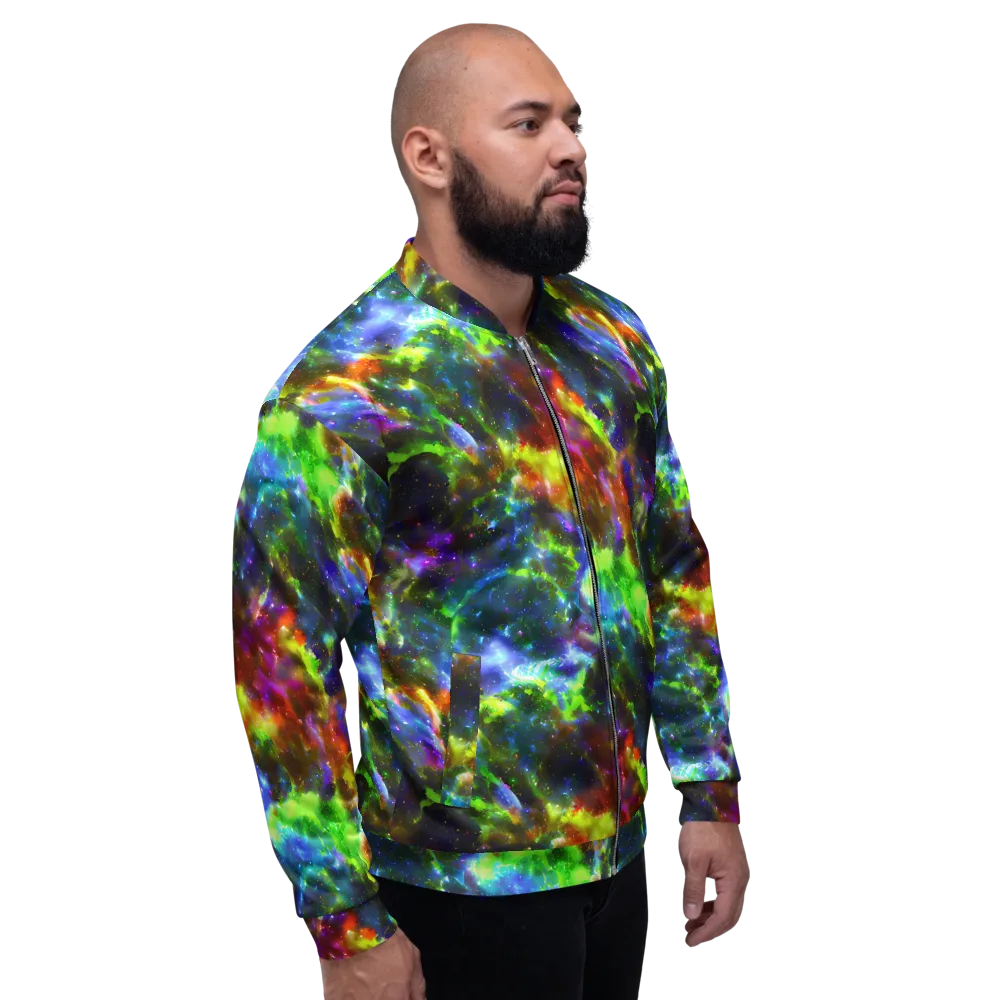 Neer Nebula on Bomber Jacket — Right