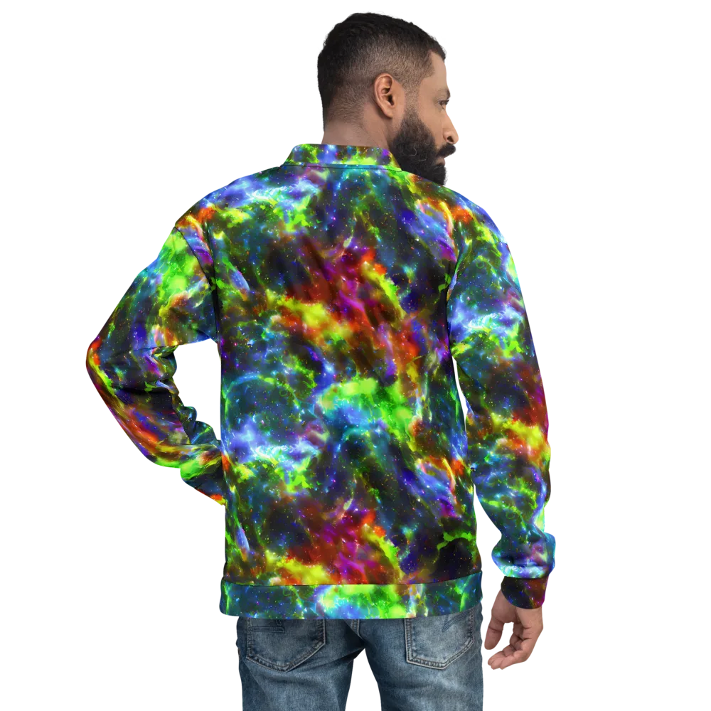 Neer Nebula on Bomber Jacket — Back