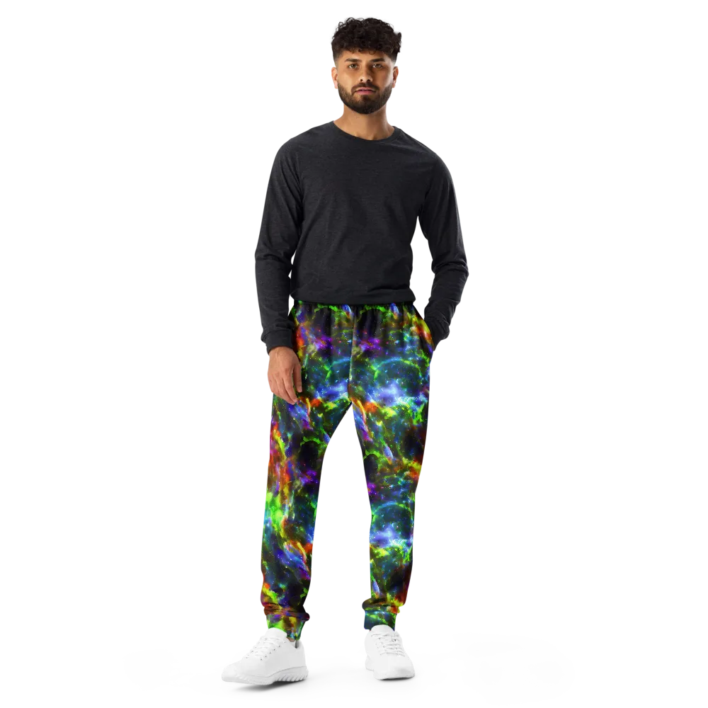 Neer Nebula on Men's Joggers — Front