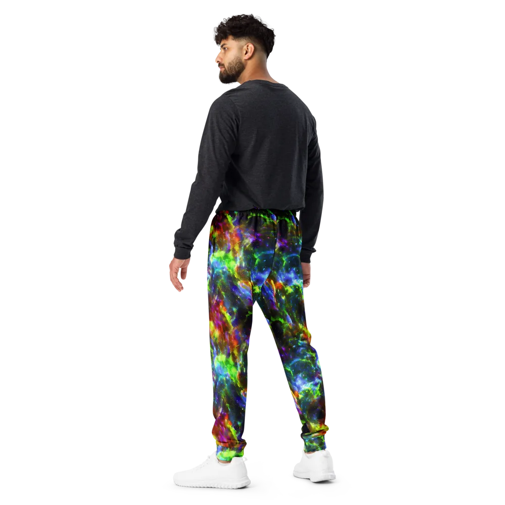 Neer Nebula on Men's Joggers — Back