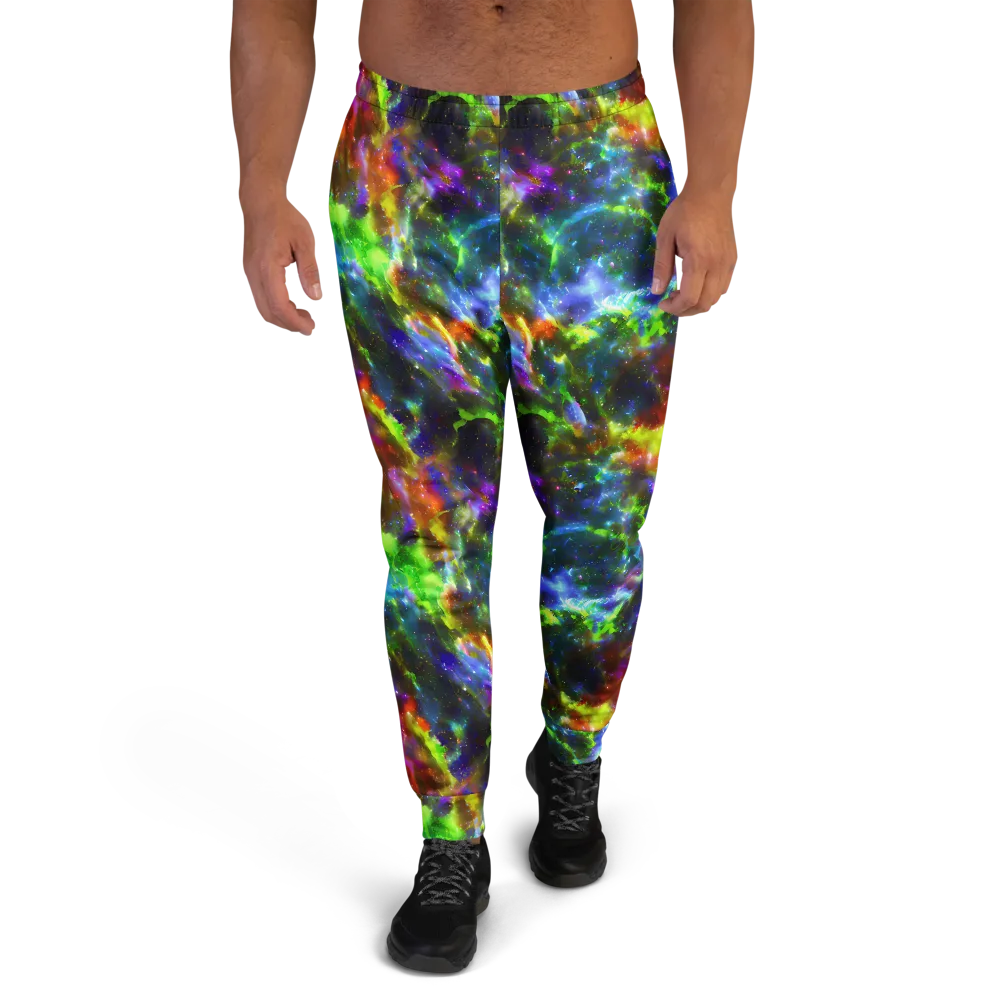 Neer Nebula on Men's Joggers — Front