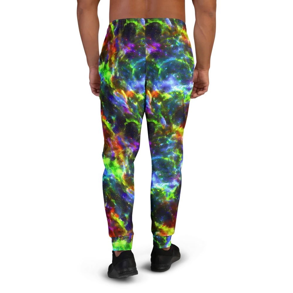 Neer Nebula on Men's Joggers — Back