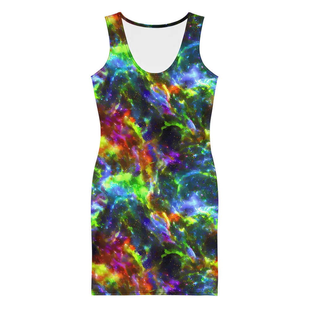 Neer Nebula on Bodycon Dress — Front