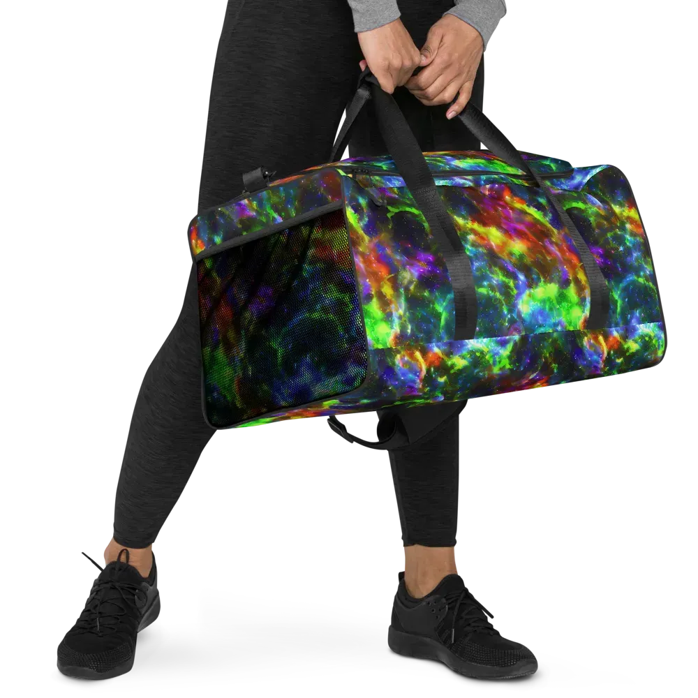 Neer Nebula on Duffle Bag — Right Front