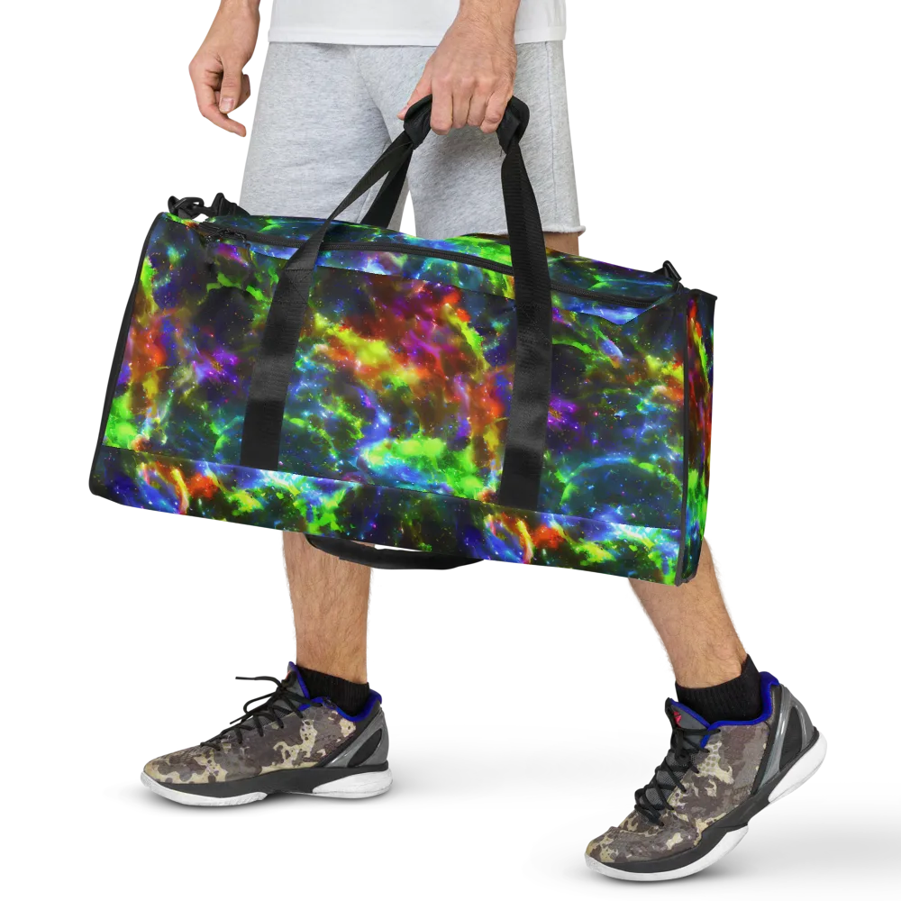 Neer Nebula on Duffle Bag — Front