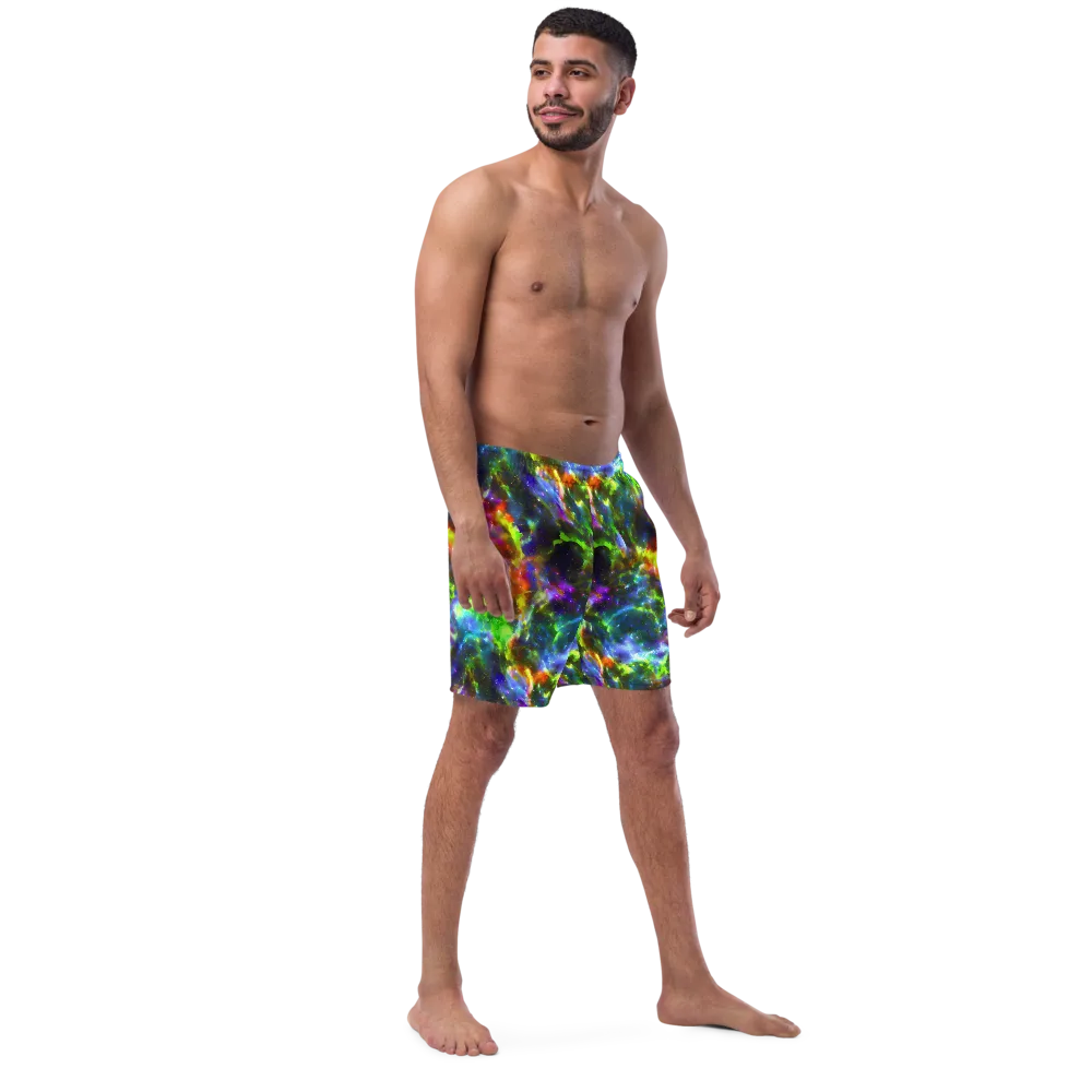 Neer Nebula on Swim Trunks — Right Front