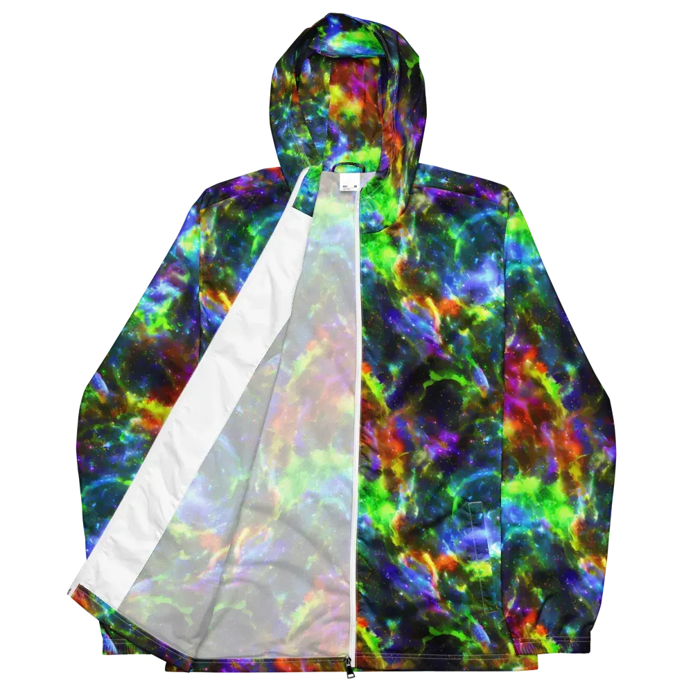 Neer Nebula on Men's Windbreaker — Front