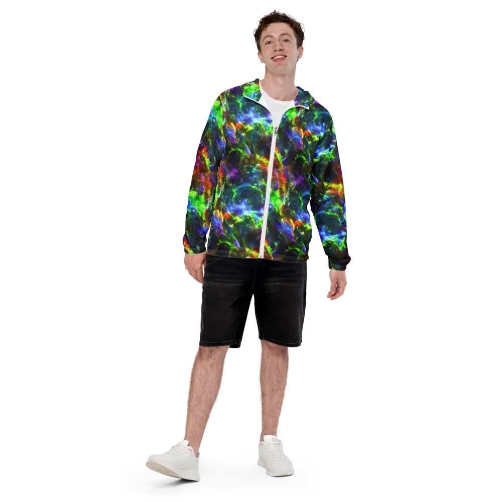 Neer Nebula on Men's Windbreaker — Front