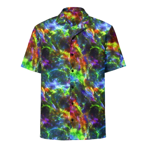 Neer Nebula on a Button Shirt