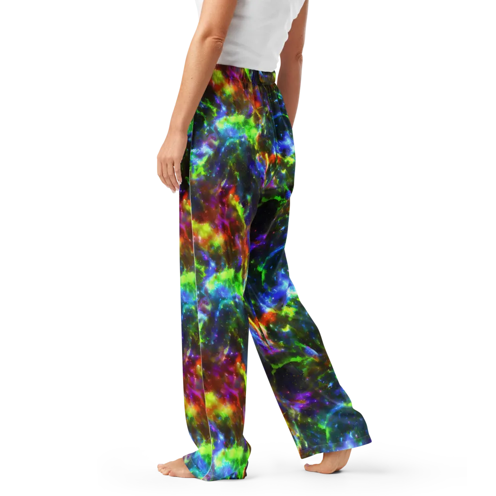 Neer Nebula on Women's Pajama Pants — Left
