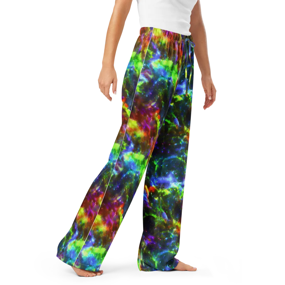 Neer Nebula on Women's Pajama Pants — Right Front