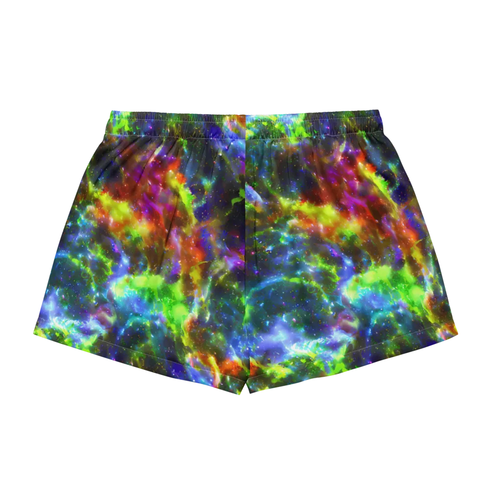 Neer Nebula on Women's Pajama Shorts — Back