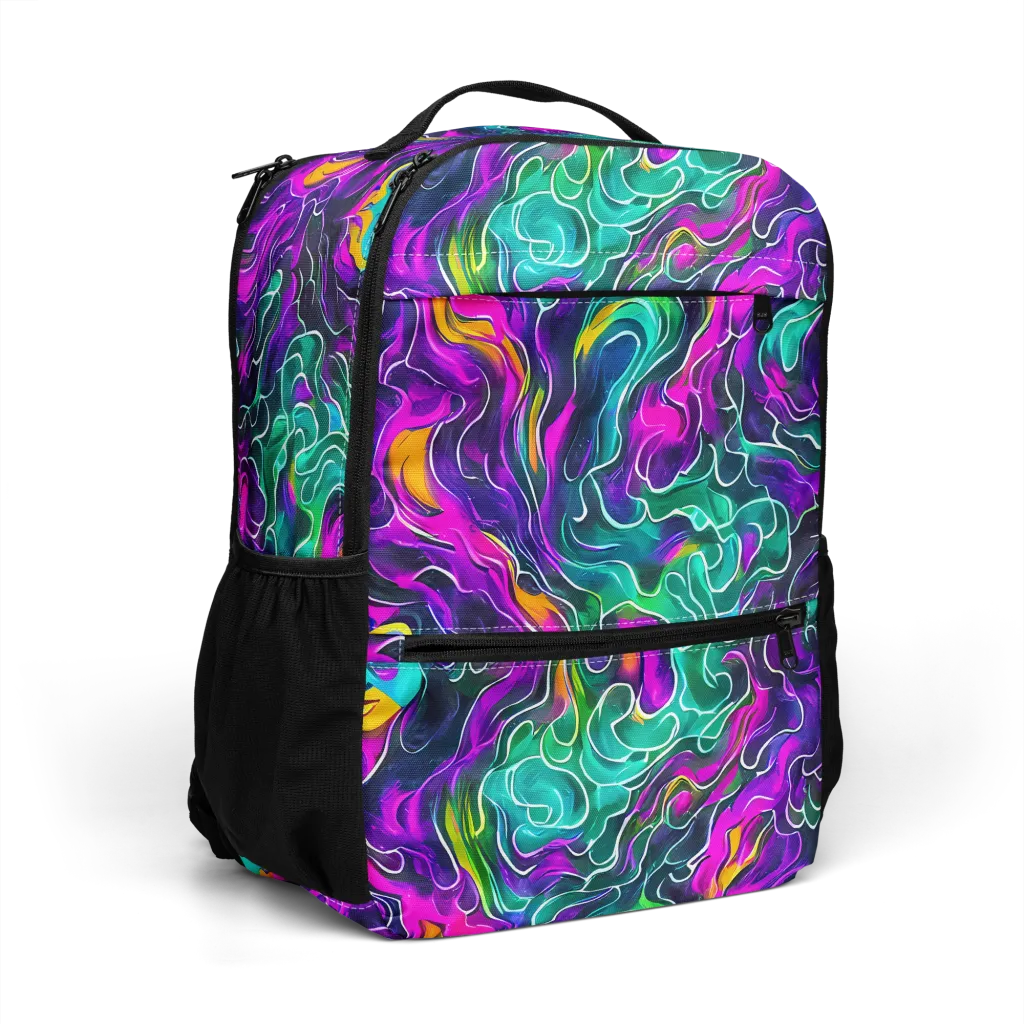 Vortex Dream on Utility Backpack — Right Front